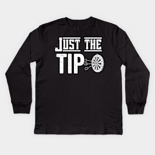 Just the tip - vintage dart Kids Long Sleeve T-Shirt